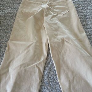 Discount Diva Cream Wide-Leg pants DivaStretch size small NWOT